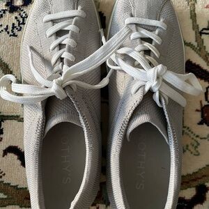Rothy's Women's Gray Lace Up Sneakers